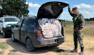 Gendarmería incauta 19.500 paquetes de cigarrillos