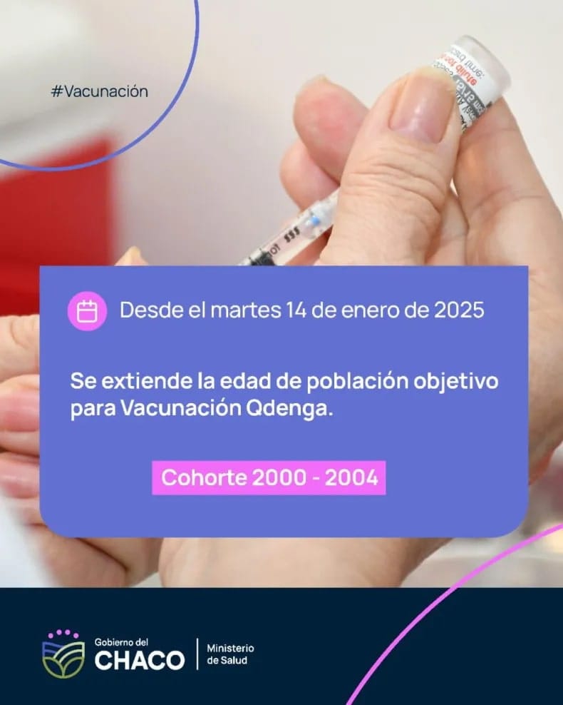 Amplían campaña vacunación contra el dengue