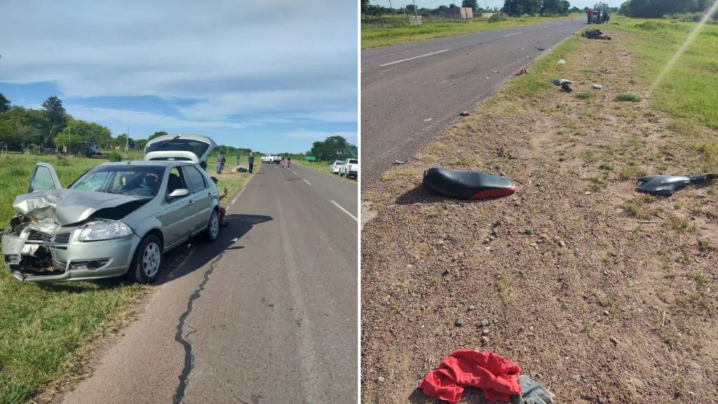 Tragedia en la Ruta 7: un motociclista de 39 años perdió la vida en un choque