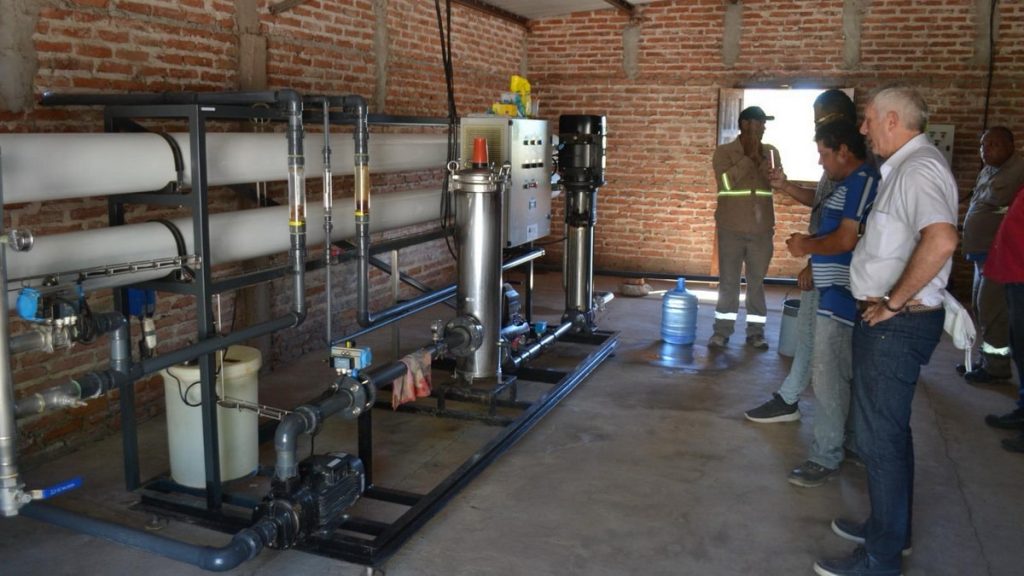 SAMEEP refuerza la provisión de agua potable en Concepción del Bermejo