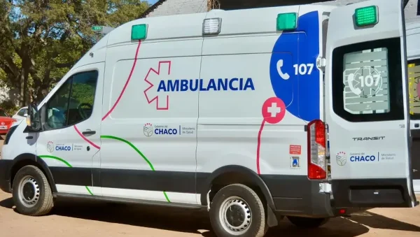 Ambulancia del Ministerio de Salud de Chaco