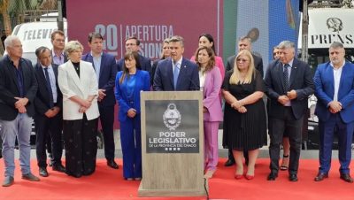 Zdero inauguró el 57º periodo de sesiones ordinarias