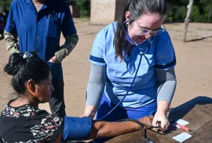 El Espinillo y Olla Quebrada recibieron un nuevo operativo sanitario