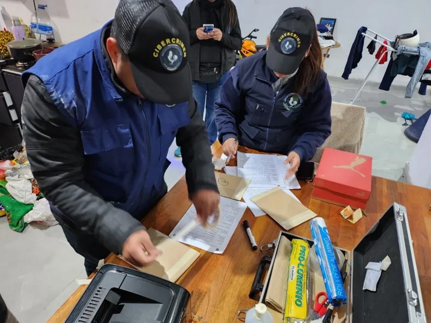 Golpe al crimen digital: desarticulan banda en el Chaco