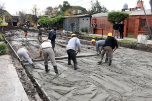 Después de 28 años, avanzan obras clave en barrio Jardín