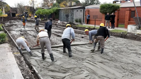 Después de 28 años, avanzan obras clave en barrio Jardín