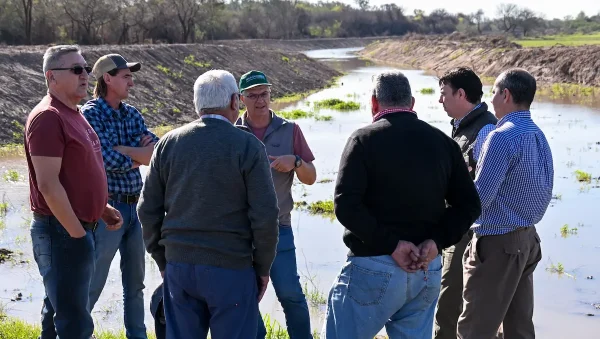 Recuperan un canal clave para el drenaje del sudoeste chaqueño