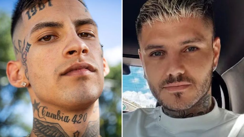 L-Gante filtró chats con Mauro Icardi y lo acusó de faltarle el respeto a Wanda Nara