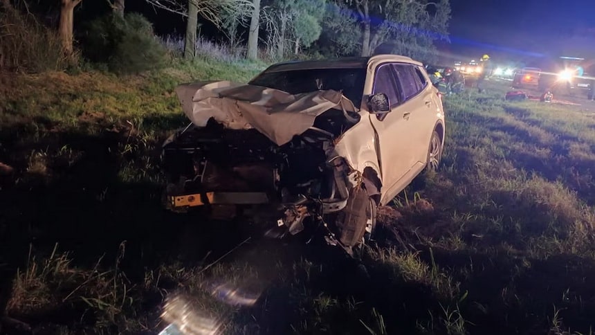 Diputado cordobés chocó en Ruta 6 y murió una mujer