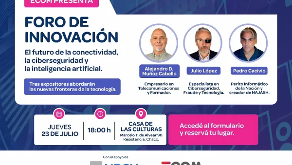ECOM Chaco realizará en Resistencia un foro sobre tecnología e innovación