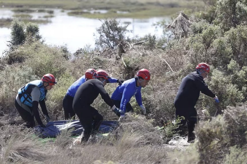 el cuerpo del chofer desaparecido y ya son 16 las víctimas fatales en Bahía Blanca