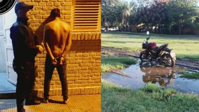 Robo de virgen y menores detenidos en Sáenz Peña
