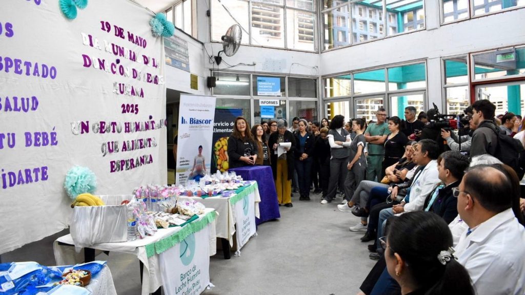 Actividades en Chaco por la donación de leche y parto respetado