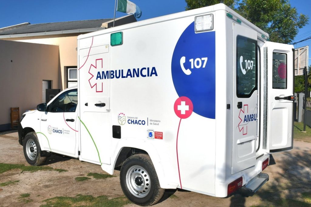 Charadai recibió una ambulancia para mejorar la atención médica