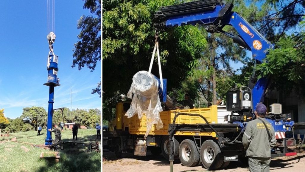 Sameep instala nueva bomba en Villa Monona para mejorar el servicio de agua potable