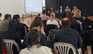 Participantes del Cuarto Encuentro de la Red de Secundarias Innovadoras en Resistencia