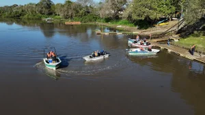 Chaco refuerza con drones y buzos la búsqueda de Fabián Falcón