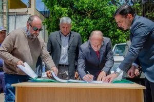 Autoridades firman el convenio para incorporar vehículos recuperados a la seguridad del Chaco