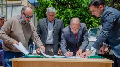 Autoridades firman el convenio para incorporar vehículos recuperados a la seguridad del Chaco