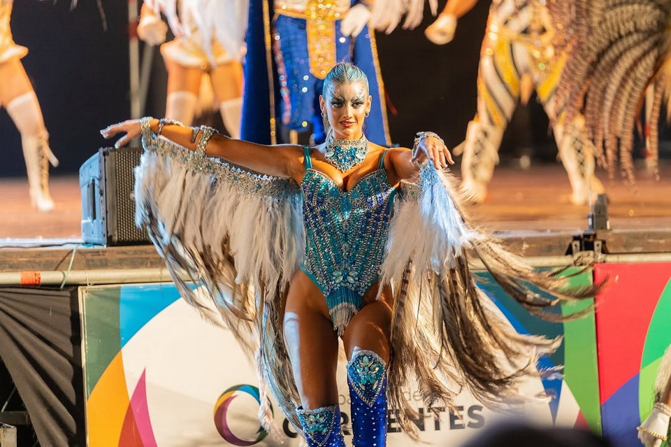 Gianna Posanzini, Embajadora Nacional del Carnaval en Corrientes