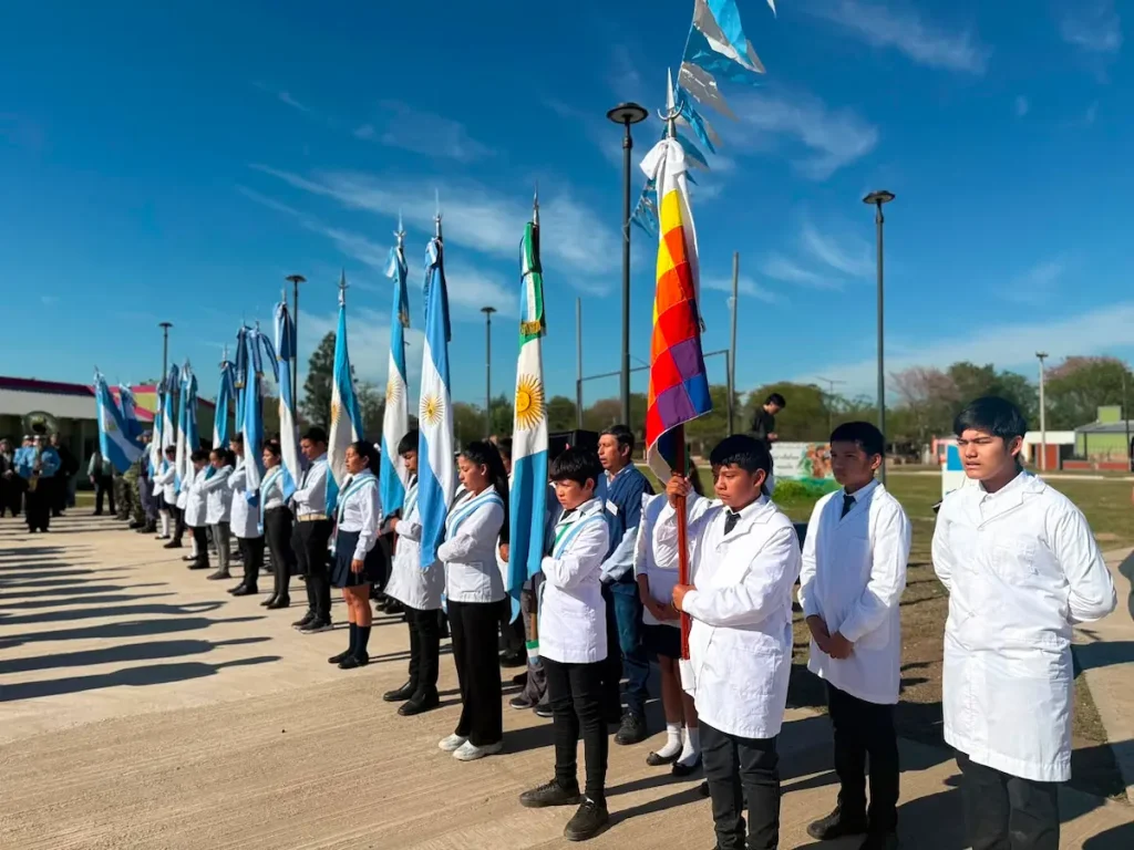 Colonia Aborigen homenajeó a veteranos originarios de Malvinas