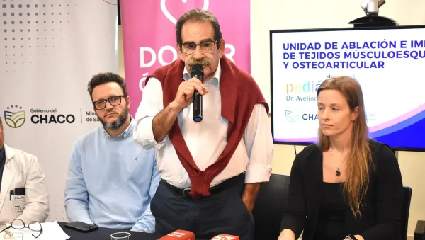 Equipo del Hospital Pediátrico durante la habilitación de la unidad de trasplante óseo