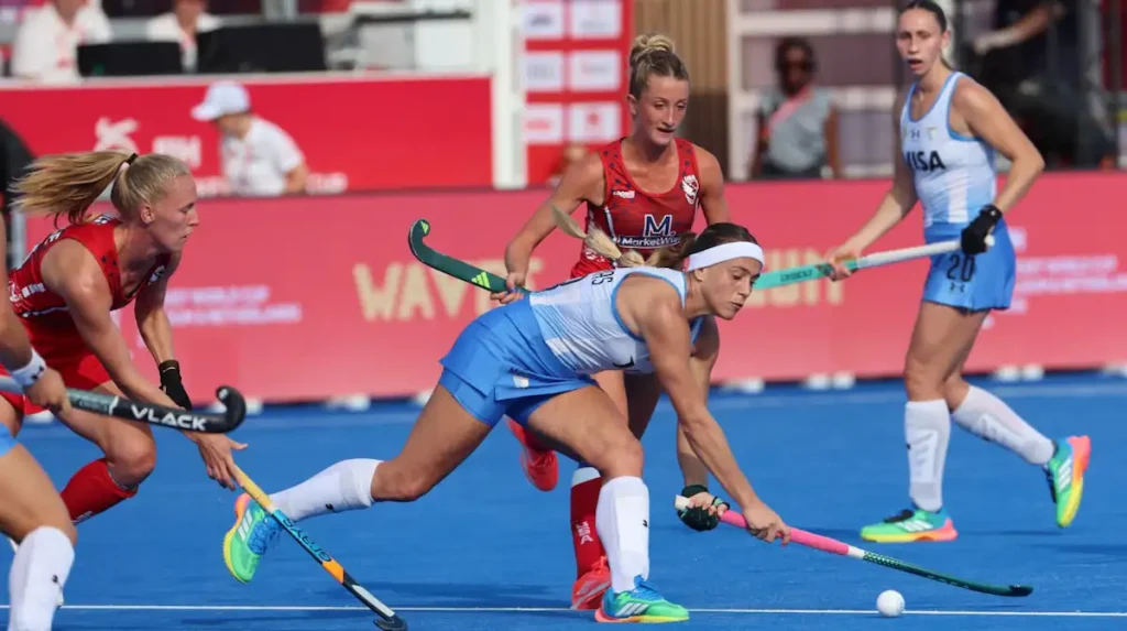 Las Leonas debutaron con empate ante Estados Unidos en el Mundial