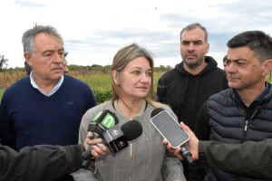 Máquinas realizan trabajos de limpieza en un canal del área metropolitana del Chaco