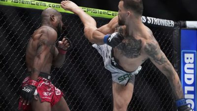 El nocaut más impactante del año en UFC 313