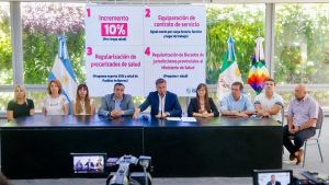 Zdero anuncia mejoras salariales y reconocimiento al personal de salud