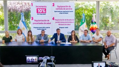 Zdero anuncia mejoras salariales y reconocimiento al personal de salud