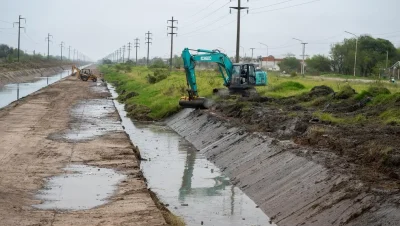 El Gobierno provincial acelera tareas hídricas preventivas