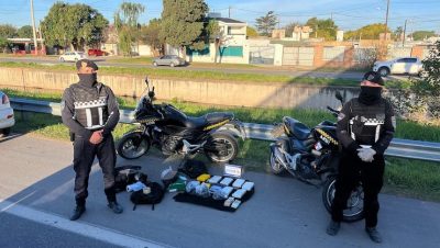 Cayeron con 10 kilos de cocaína y USD 10 mil en Córdoba