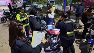 Controles en Resistencia: retiraron 39 motos y labraron 106 actas