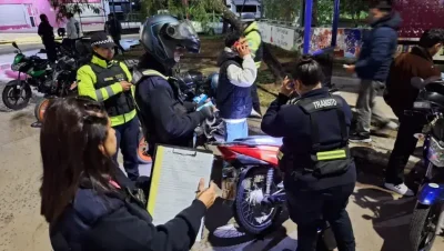 Controles en Resistencia: retiraron 39 motos y labraron 106 actas