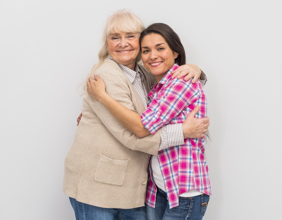 Relación entre abuelas y nietos jóvenes