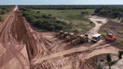Comenzaron las obras de la Ruta 9 que unirá Miraflores y Las Hacheras