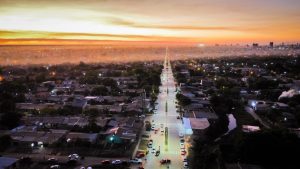 Histórica obra de pavimentación en la zona sur de Resistencia