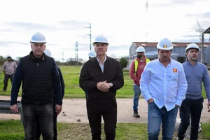 La estación transformadora de Puerto Bastiani avanza hacia su etapa final