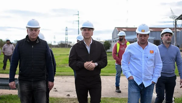 La estación transformadora de Puerto Bastiani avanza hacia su etapa final