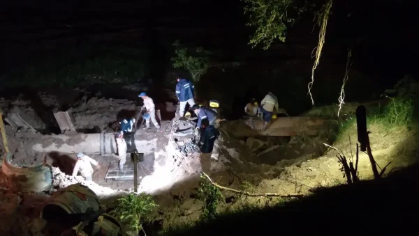 Tras dos días de trabajo, el acueducto ya está operativo