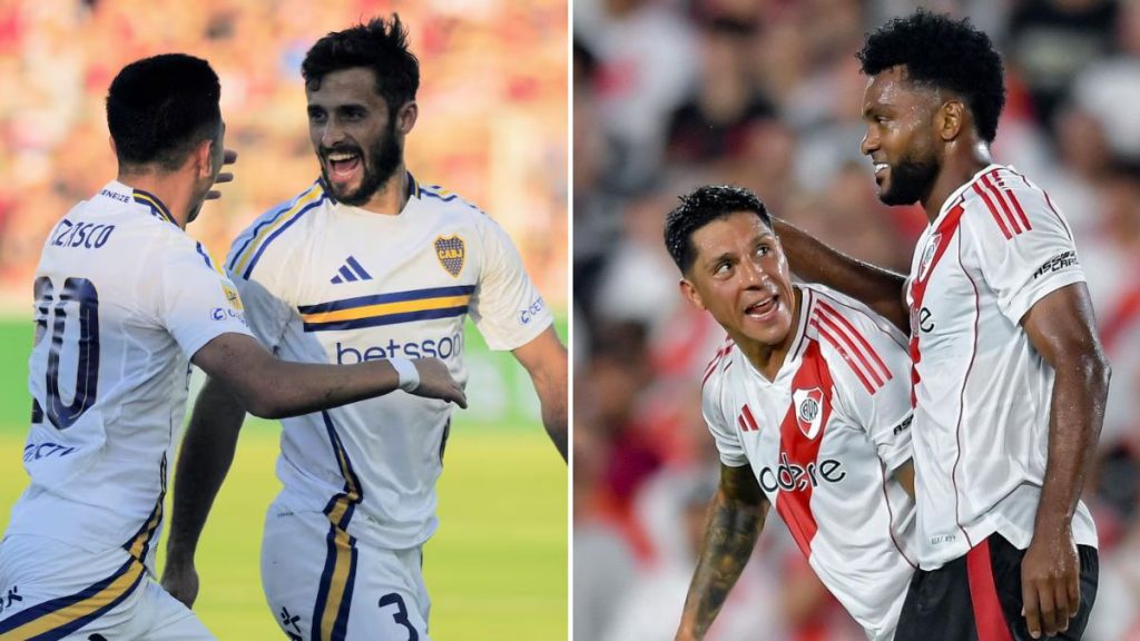 Boca empató sobre la hora y River ganó sobre el final en la segunda fecha del Apertura 2025