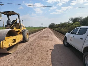 Comenzó el enripiado que conectará Las Piedritas con la Ruta Nacional 89