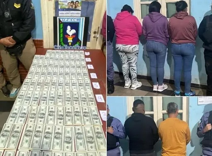 Taco Pozo: interceptan vehículo con 88 mil dólares ocultos