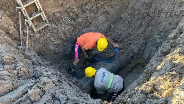Sameep reparó el Acueducto Fontana y normaliza el servicio