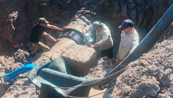 Sameep reparó el acueducto que abastece a localidades del interior