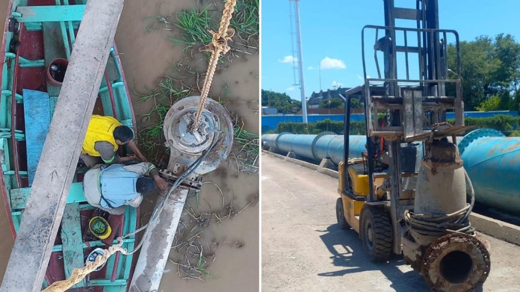 SAMEEP refuerza el abastecimiento de agua potable con trabajos preventivos en el Área Metropolitana