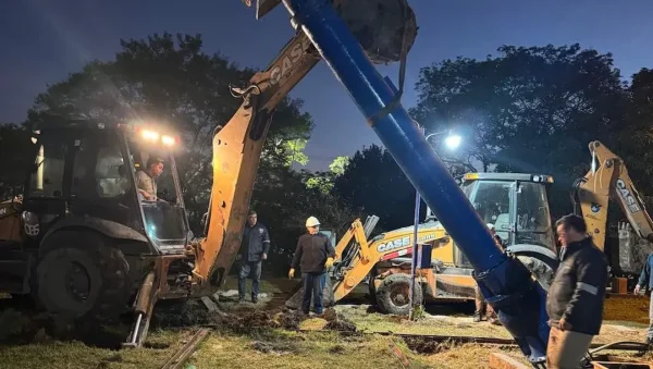 Sameep inició la recuperación del servicio de agua en Barranqueras y Puerto Vilelas