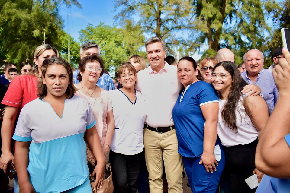 El Gobernador en el Hospital “Félix A. Pértile” de General San Martín