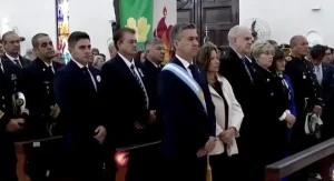 Zdero asistió al Tedeum por el 25 de Mayo en Resistencia